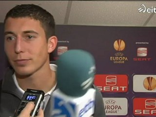 Athletic Club 2 - Slovan de Bratislava 1: Declaraciones de Oscar de Marcos