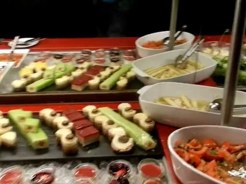 Hotel Esperanto Fulda Rhoen 6 Stock essen Restaurant Grillrestaurant mit Dachterrasse