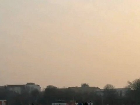 EMERGENCY LANDING BERLIN GERMANY _ NOTLANDUNG Berlin Tempelhof Airport