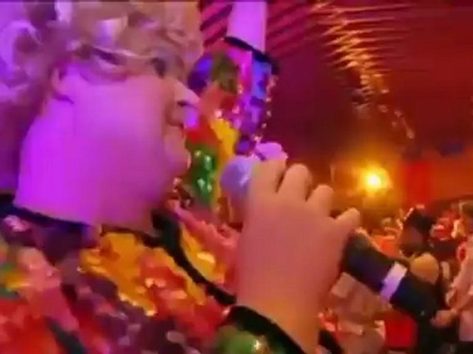 Olga Orange Popo Polonaise Rosa Sitzung Frankfurt Gay Schwul Sitzung Fasching