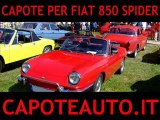 Capote cappotta Fiat 850 cabrio spider epoca