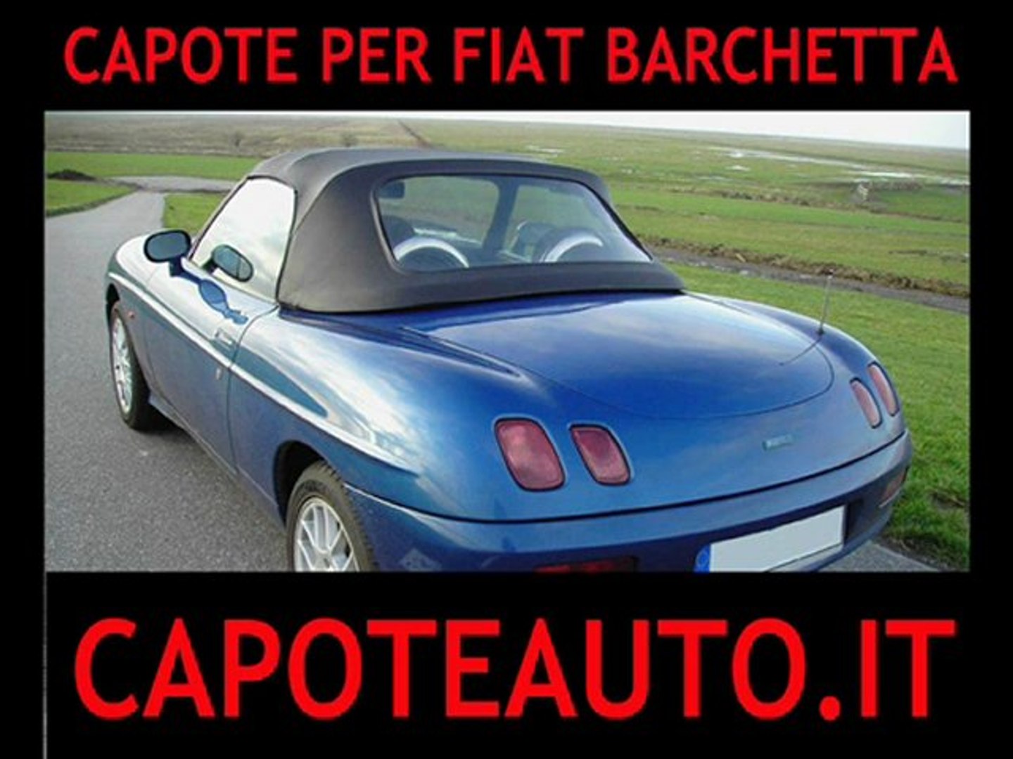 Capote cappotta per Fiat Barchetta cabrio - Video Dailymotion