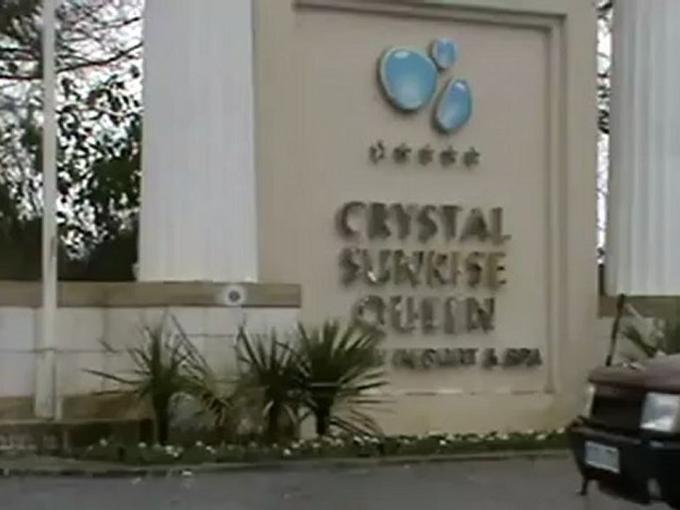 Side Crystal Sunrise Queen Luxury Resort & Spa Kumköy.MPG