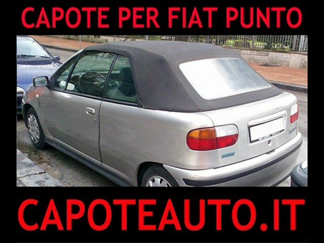 Capote cappotta per Fiat Punto cabrio - Video Dailymotion