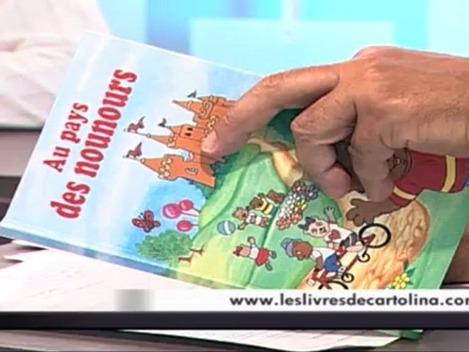 Livre personnalisé pour enfant - chronique sur Télessonne sur Les Livres de Cartolina
