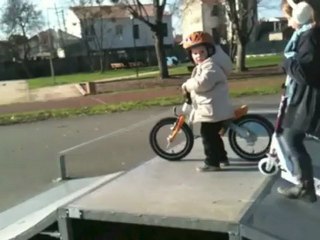 Pierre en draisienne (avril 2012)