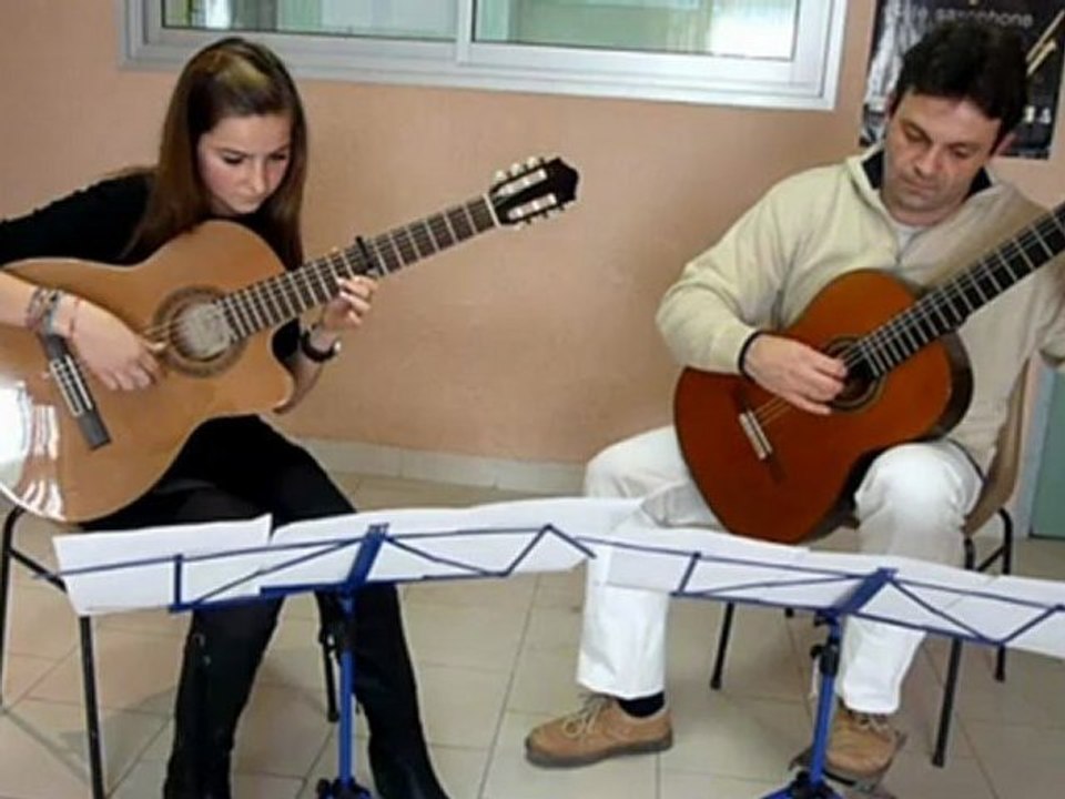 Petite Marie (Cabrel) en duo de guitares