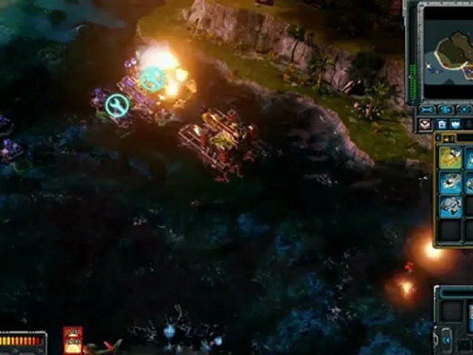 Red Alert 3 Uprising skirmish Allies vs Soviets pt2