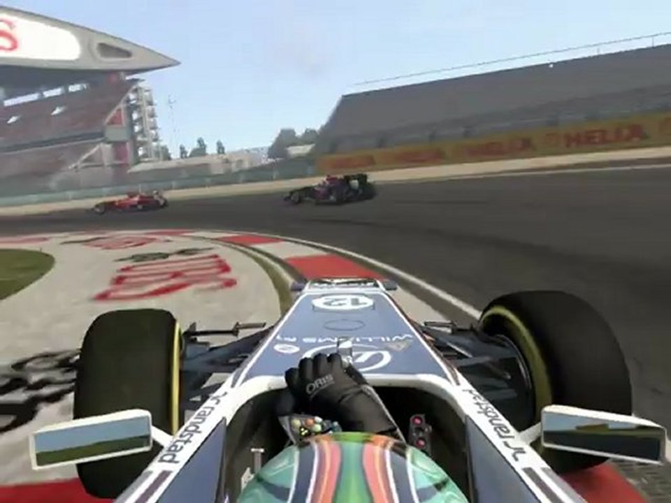 F1 2011 - GP de Chine - Kier (moi) vs Vettel (onboard)