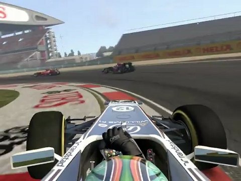 F1 2011 - GP de Chine - Kier (moi) vs Vettel (onboard)
