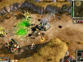 Red Alert 3 Uprising skirmish  Empire of the Rising Sun vs Soviets pt1