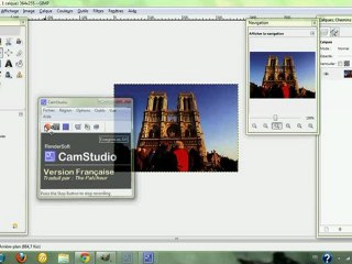 GIMP Les guides et le texte