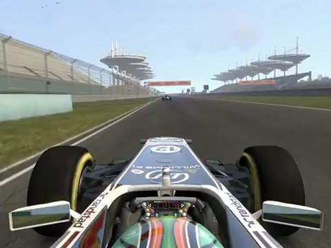 F1 2011 - GP de Chine - Kier (moi) vs Rosberg (onboard)