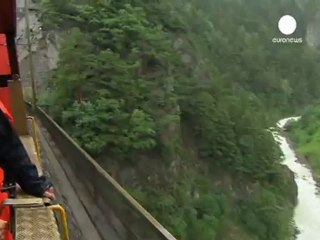 Reabierta la línea ferroviaria del Gotardo