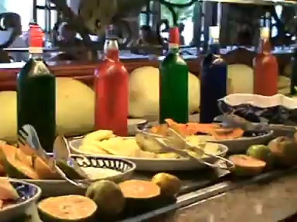 Jameika RIU Palace Tropical Bay Frühstück Buffet Sekt Frische Säfte Obst  frische Sachen