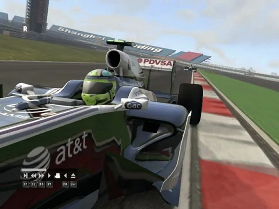 F1 2011 - GP de Chine - Kier (moi) vs Barrichello