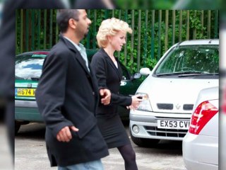 Naomi Watts on set as Princess Diana