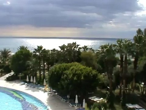 Tuerkei Hotel Terrace Beach Resort Pool Strand Kumkoey Side Hubert Fella Bilder Film