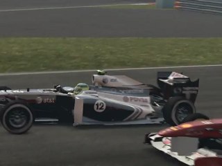 F1 2011 - GP de Chine - Kier vs Massa