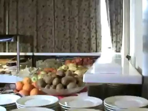 Tuerkei Hotel Terrace Beach Resort Speisesaal Kumkoey Side Hubert Fella Bilder Film