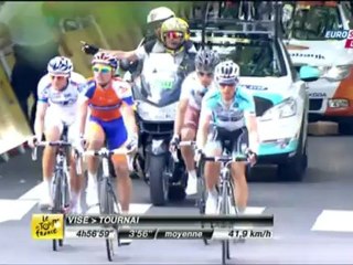 Tour de France 2012 - ÉTAPE 2 - Visé=>Tournai 207.5 km(13)