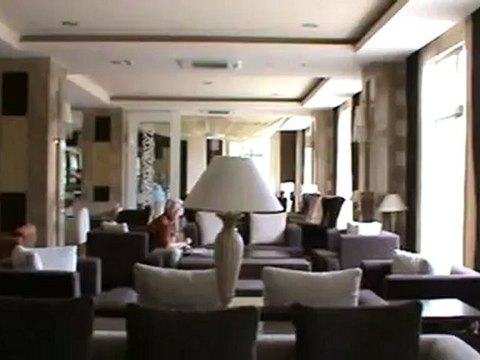 Tuerkei Hotel Terrace Beach Resort Rezeption Halle Kumkoey Side Hubert Fella Bilder Film