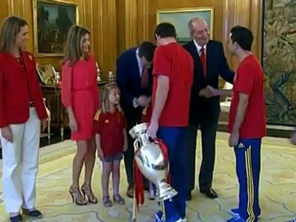 The King and the Spanish Champions