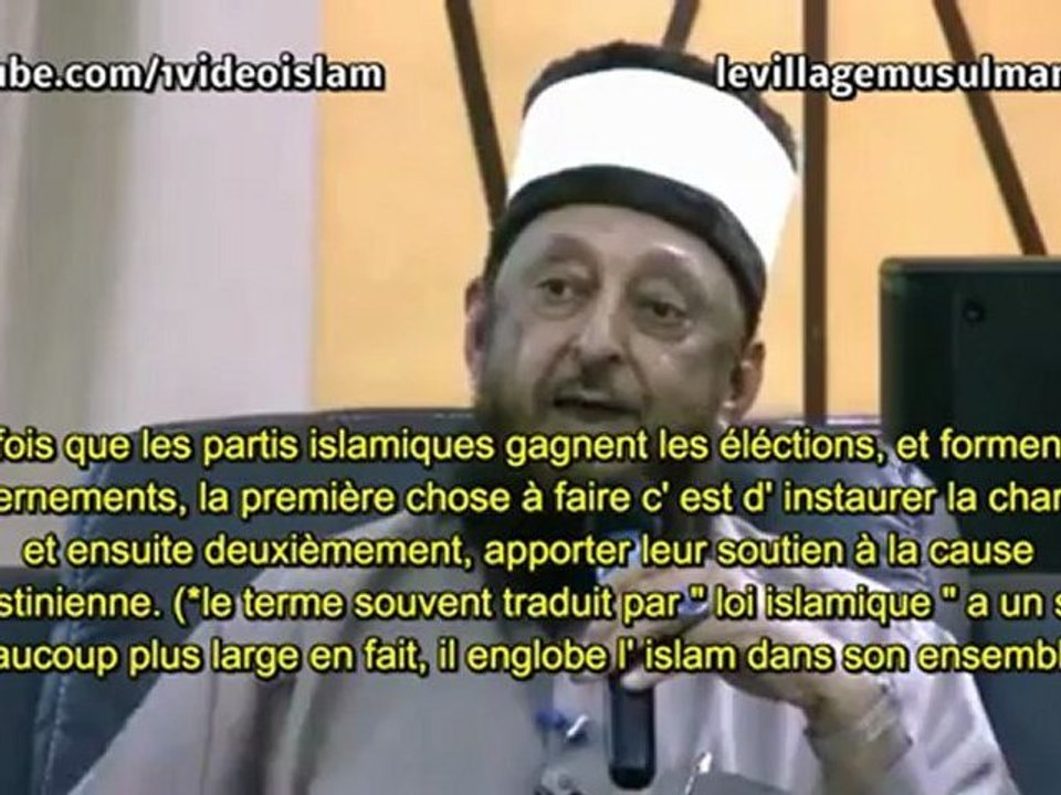 Sheikh Imran Hosein - La face cachée du printemps arabe !