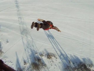 Son dernier saut en parachute