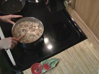 Italian Sausage and Mushroom Risotto part 5