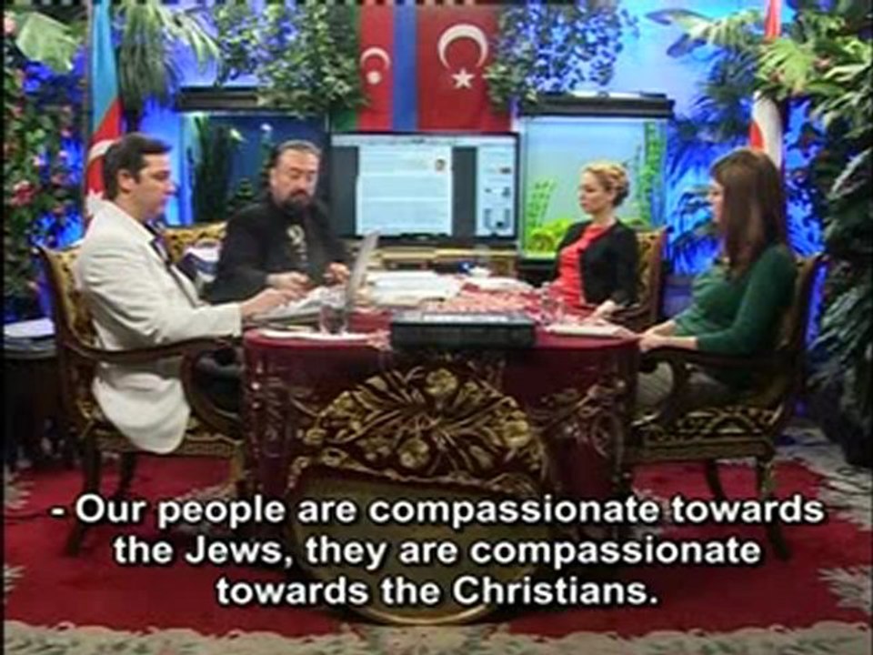 Even though there are some people who raise the ideas of hostility, with the spirit of Islam in the Age of Bliss, our people in general approach the Christians and the Jews with compassion.
