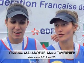 Critérium National Senior 2012 - Finales A FS2x, FS2- et FS1x