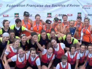 Critérium National Senior 2012 - Finales A FS4x et FS8+