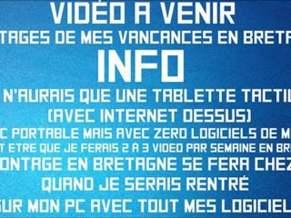 Info + Lancement de la Chaine