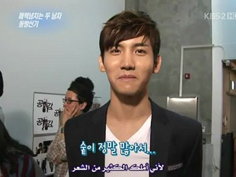 [TVXQAURA]110514 KBS Entertainment Relay - Making of Pepsi CF