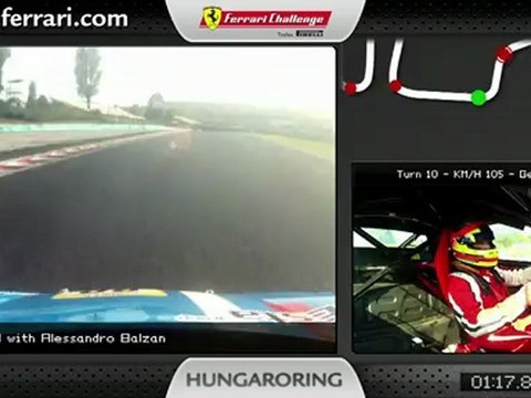 Autosital - Ferrari 458 Challenge - Tour embarqué du circuit de Budapest