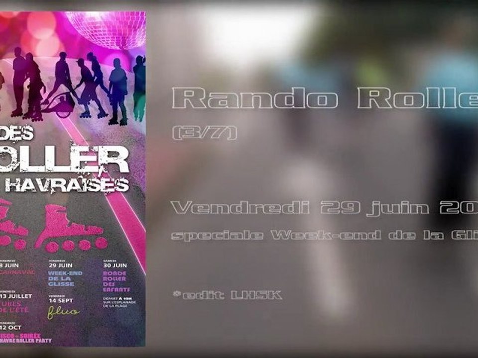 Rando roller Le Havre 29 juin 2012