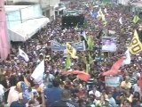 Caracas, El Observador, lunes 2 de julio de 2012, candidato presidencial Henrique Capriles Radonski continua su campaña proselitista en El Tigre, estado Anzoátegui