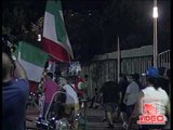 Napoli - Italia-Spagna 0-4 - La delusione dei tifosi (02.07.12)