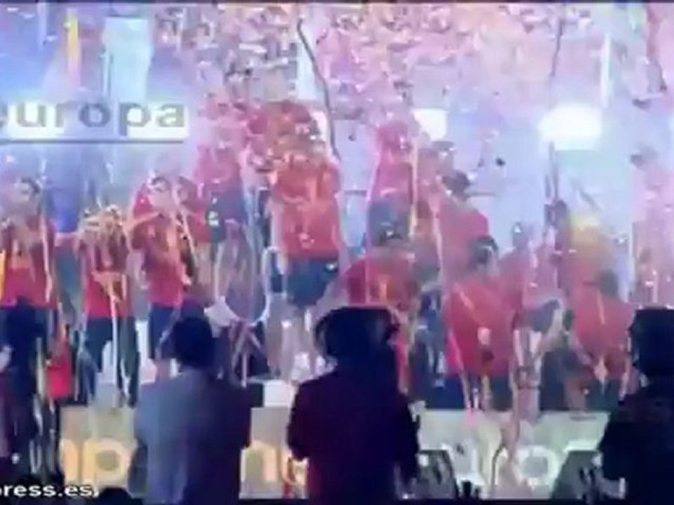 'La Roja' inunda la capital