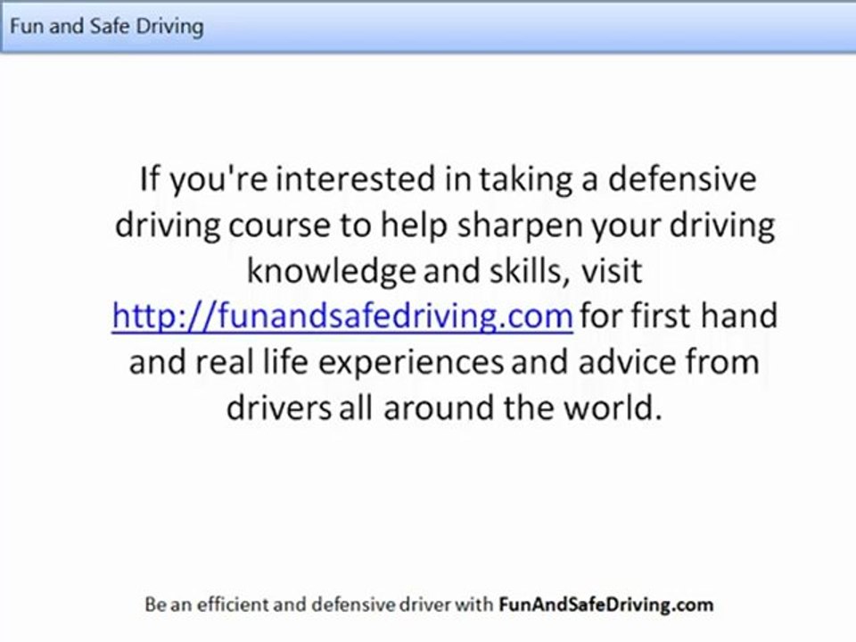 Eight Easy Practices To Become An Superior Driver