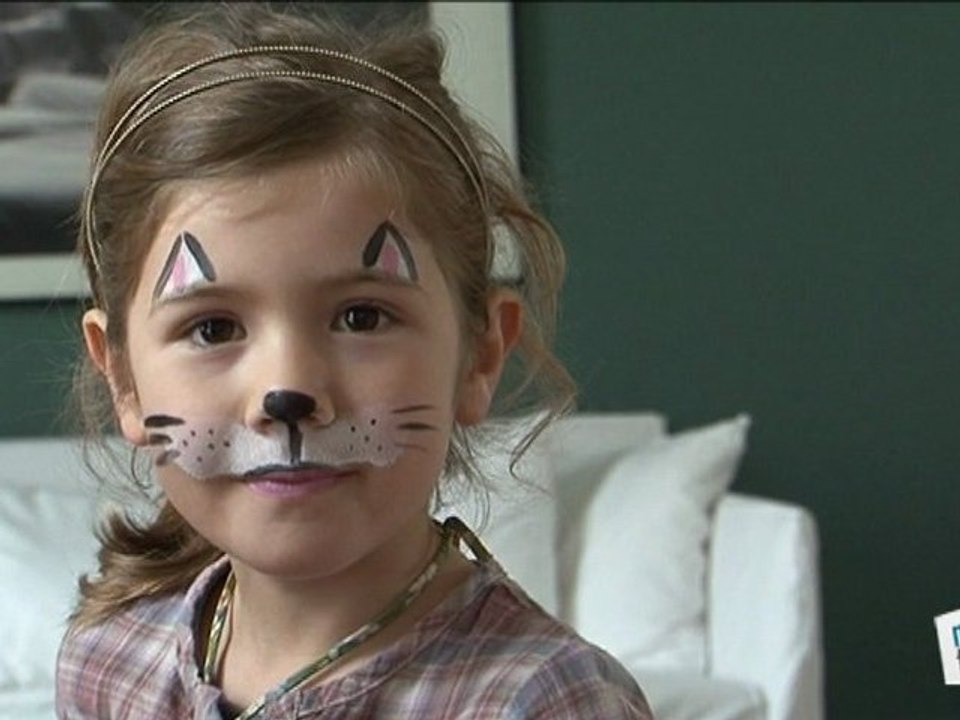 Tuto Maquillage pour enfant déguisement