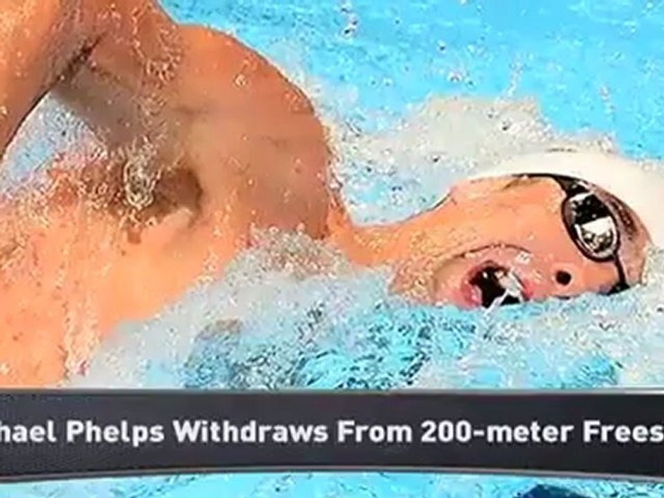 Michael Phelps Drops 200 Freestyle Event