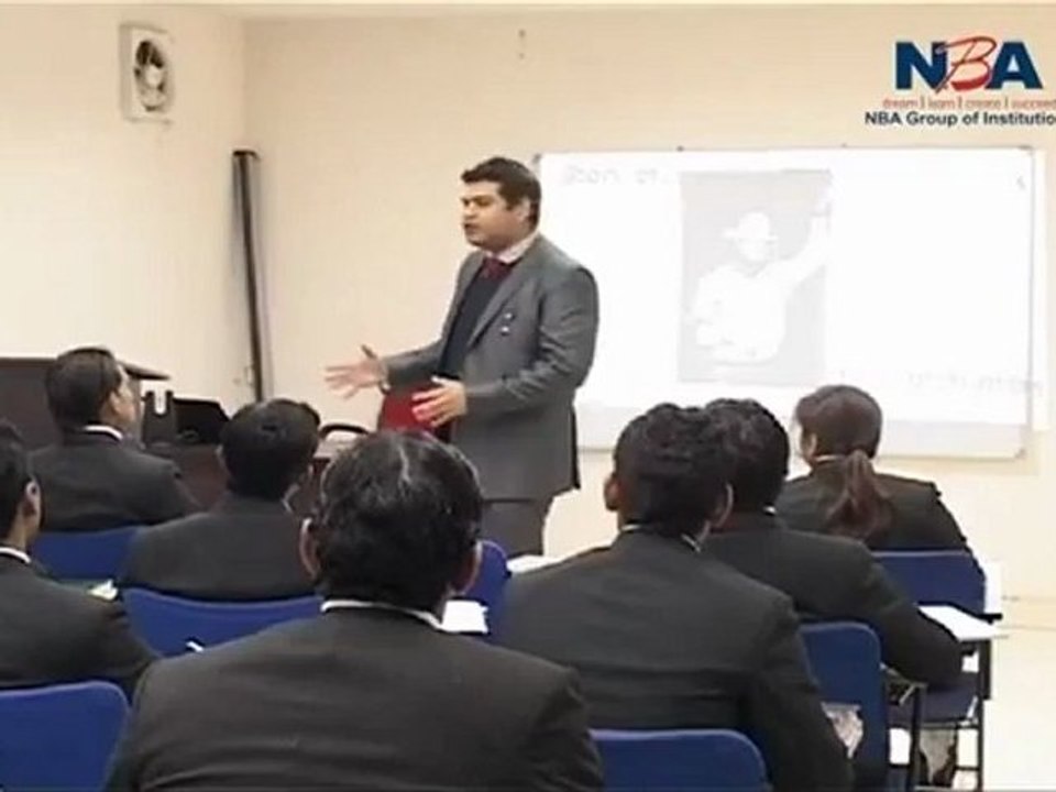 Guest Lecture by Viraj Kalra @ NBA
