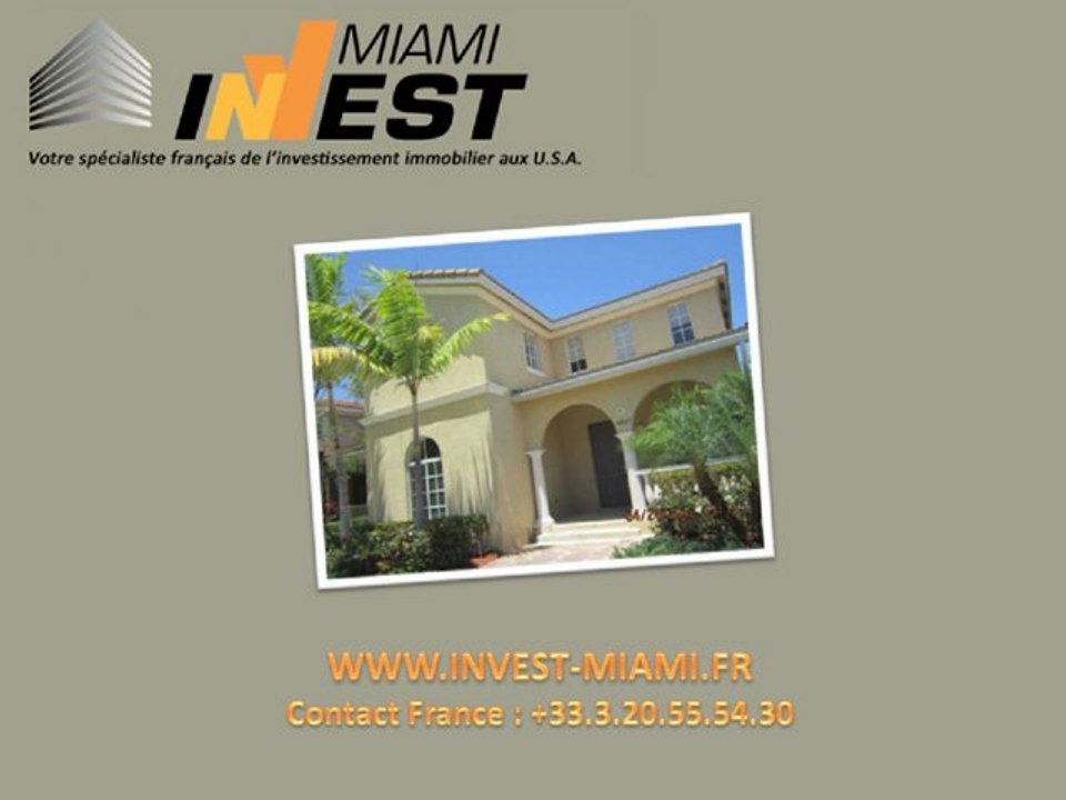 immobilier Miami : Investissement locatif