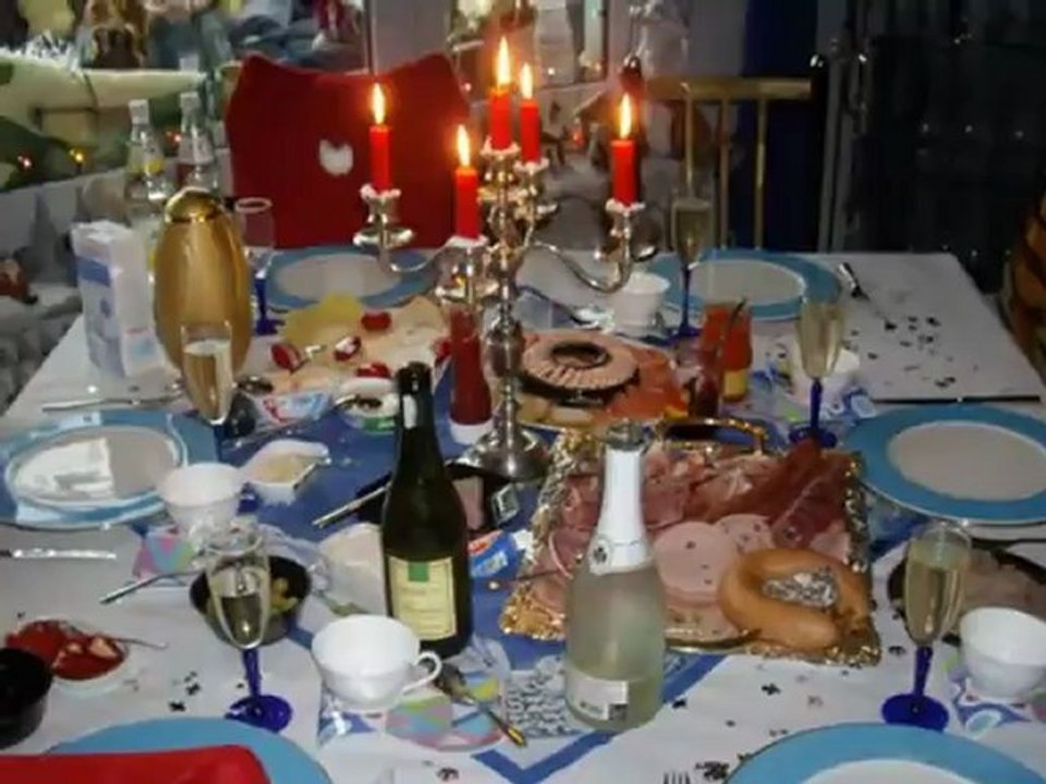 Weihnachten 2009 bei Hubert und Matthias