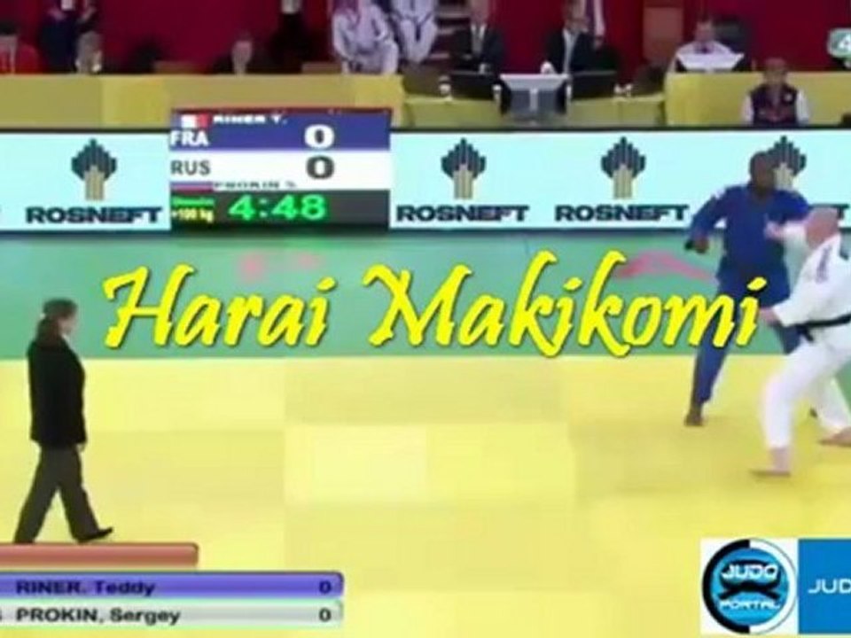L'Harai Goshi de Teddy RINER