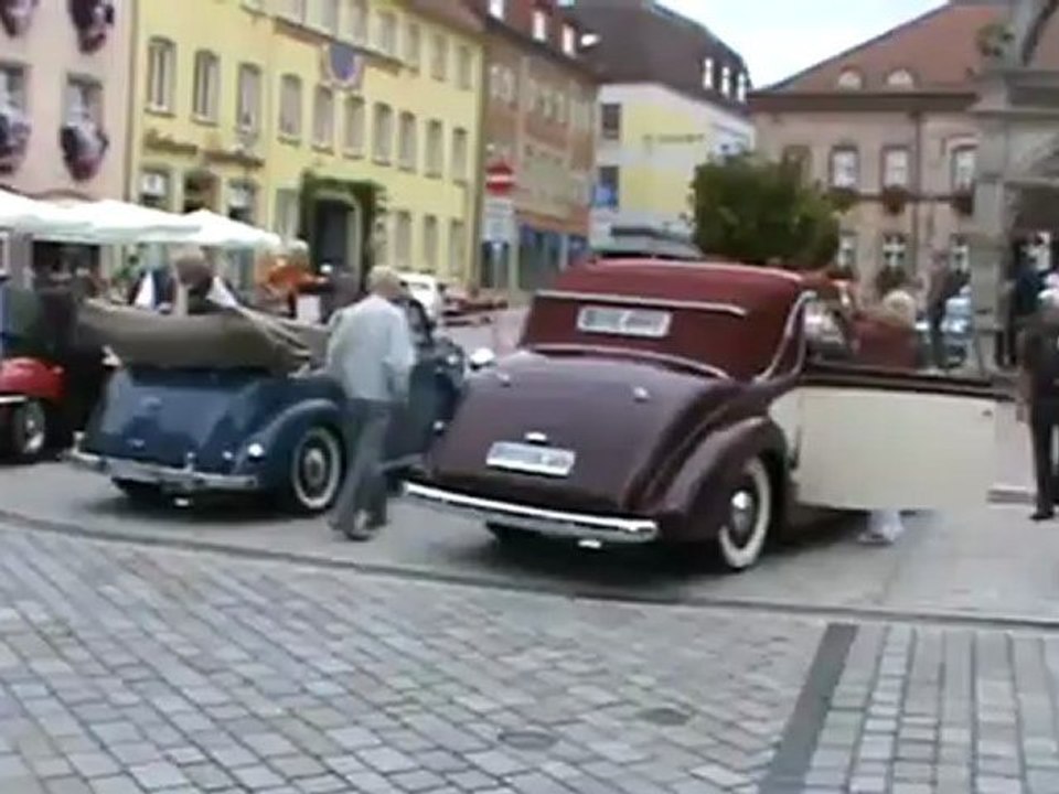 Oldtimerrallye ADAC-Bocksbeutel-Rallye 18.09.2011 in Hammelburg
