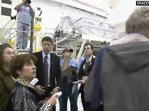 [STS-134] View Of AMS-02 (Alpha Magnetic Spectrometer 2)