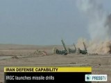 L'Iran teste ses missiles